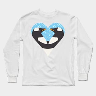 Penguin Lovers Snow Edition Long Sleeve T-Shirt